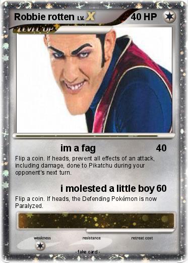 Pokemon Robbie rotten