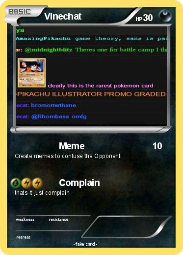 Pokemon Vinechat
