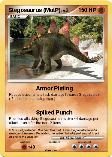 Pokemon Stegosaurus (MotP)