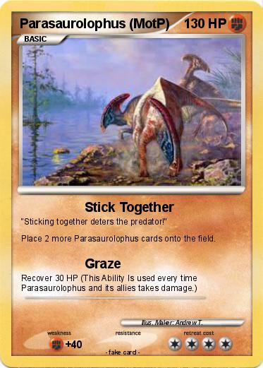 Pokemon Parasaurolophus (MotP)