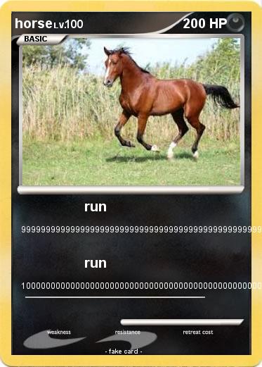 Pokemon horse