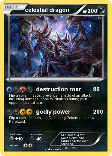 Pokemon celestial dragon