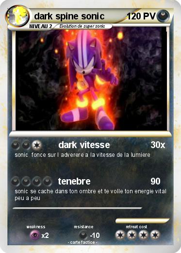 Pokemon dark spine sonic