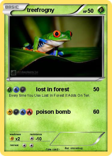 Pokemon treefrogny