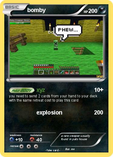 Pokemon bomby