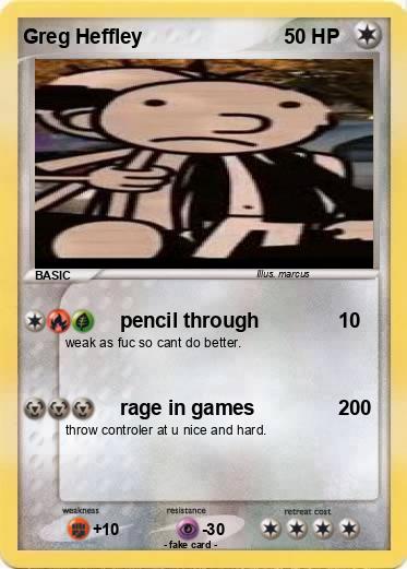 Pokemon Greg Heffley