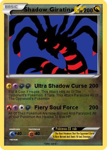 Pokemon Shadow Giratina
