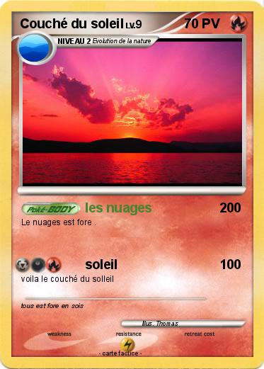 Pokemon Couché du soleil