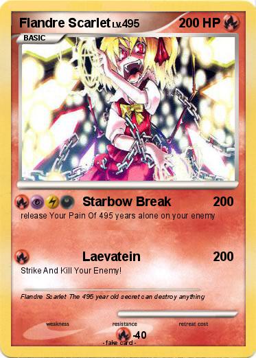 Pokemon Flandre Scarlet