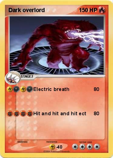 Pokemon Dark overlord