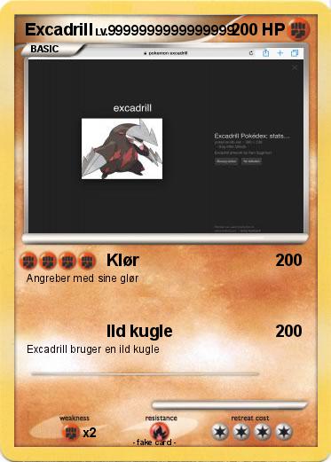 Pokemon Excadrill