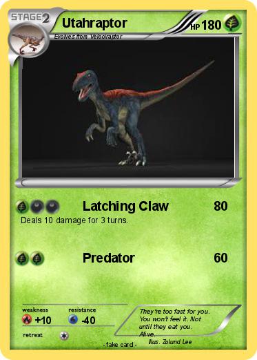 Pokemon Utahraptor