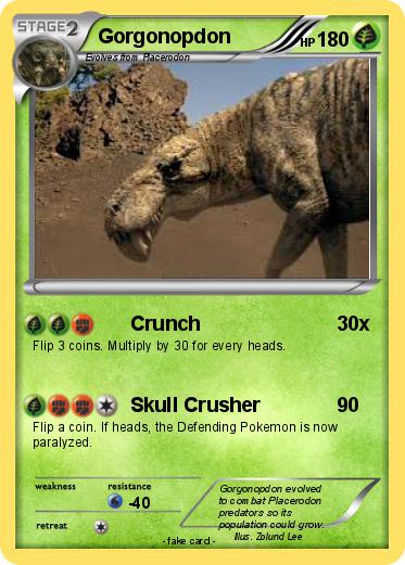 Pokemon Gorgonopdon