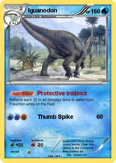 Pokemon Iguanodon