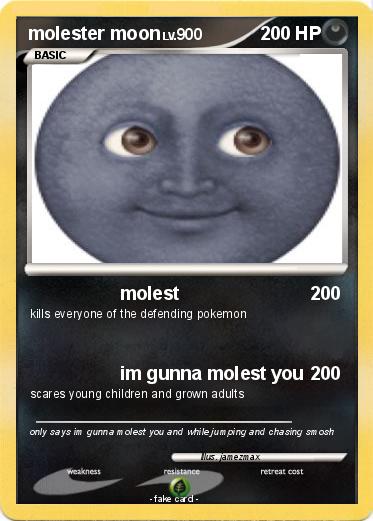 Pokemon molester moon