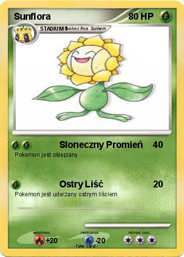Pokemon Sunflora