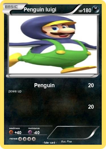 Pokemon Penguin luigi