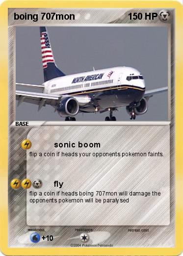 Pokemon boing 707mon 