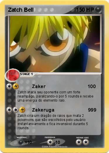 Pokemon Zatch Bell