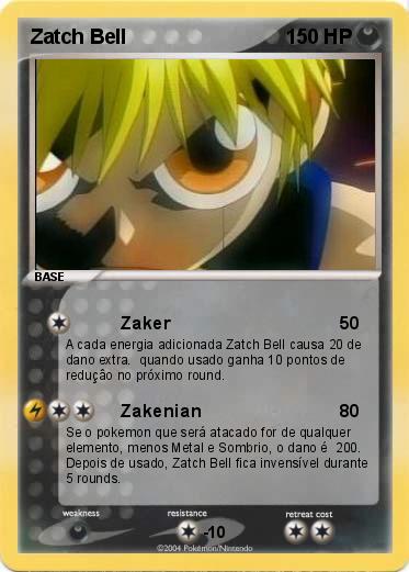 Pokemon Zatch Bell