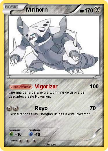 Pokemon M rihorn