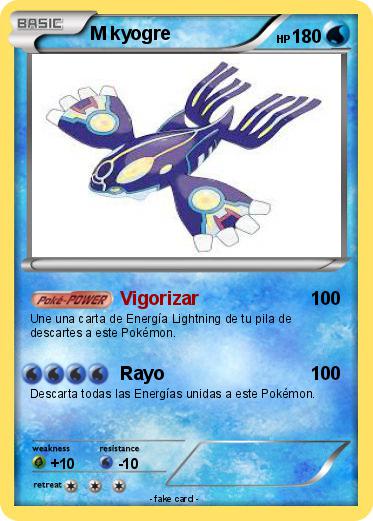 Pokemon M kyogre