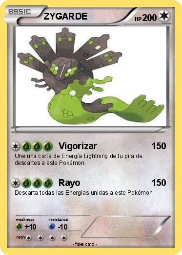 Pokemon ZYGARDE