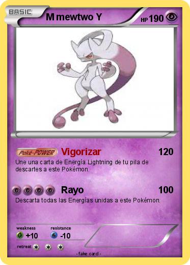 Pokemon M mewtwo Y