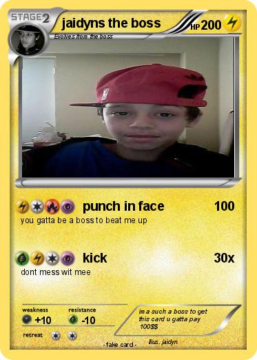 Pokemon jaidyns the boss