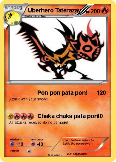 Pokemon Uberhero Taterazay