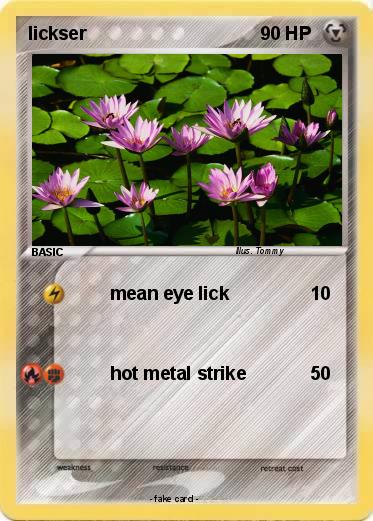 Pokemon lickser