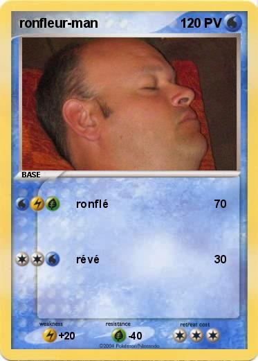Pokemon ronfleur-man