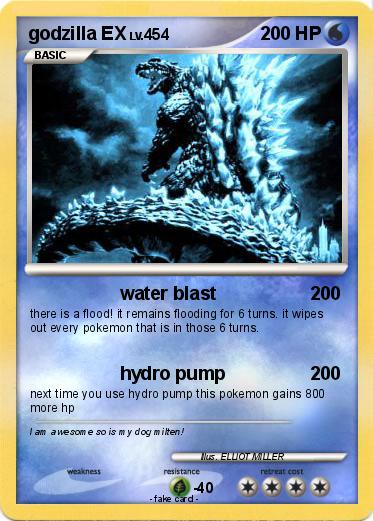 Pokemon godzilla EX