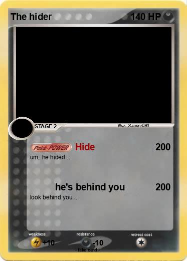 Pokemon The hider