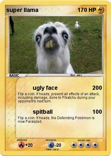Pokemon super llama