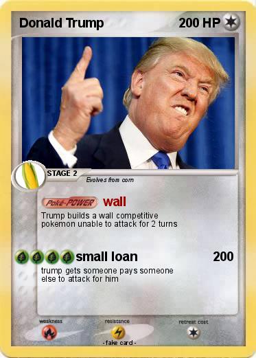 Pokemon Donald Trump