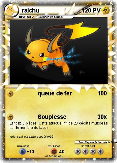 Pokemon raichu