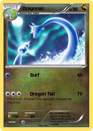 Pokemon Dragonair