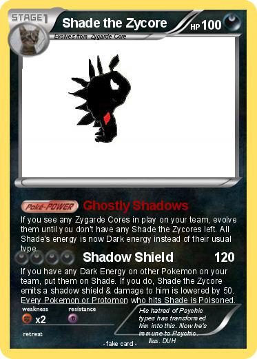 Pokemon Shade the Zycore