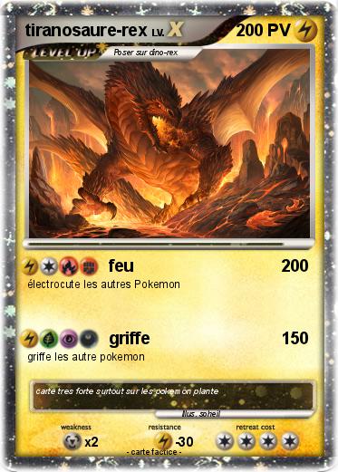 Pokemon tiranosaure-rex