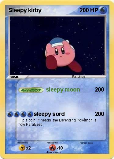 Pokemon Sleepy kirby