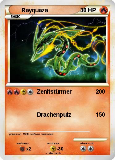 Pokemon Rayquaza
