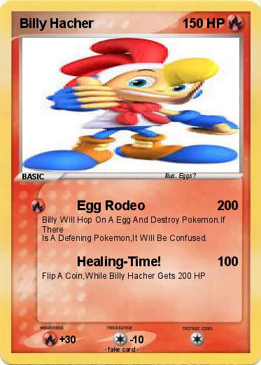 Pokemon Billy Hacher