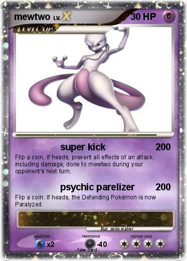 Pokemon mewtwo