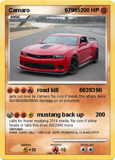 Pokemon Camaro                      97965