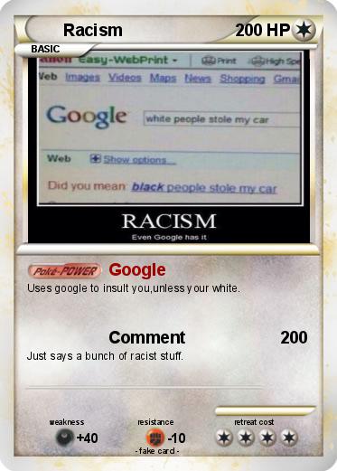 Pokemon Racism