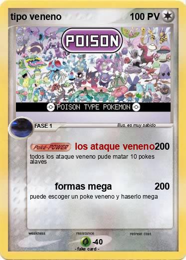 Pokemon tipo veneno