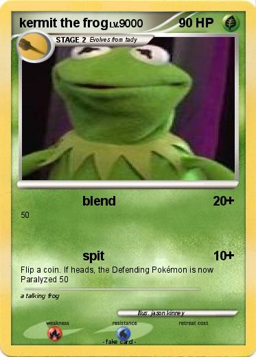 Pokemon kermit the frog