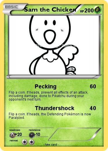 Pokemon Sam the Chicken