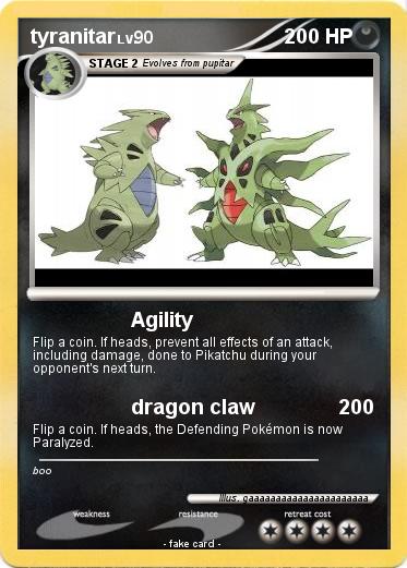 Pokemon tyranitar